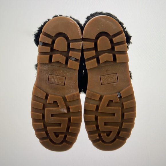 Chloe lace up boots Black and Tan - Picture 3 of 5